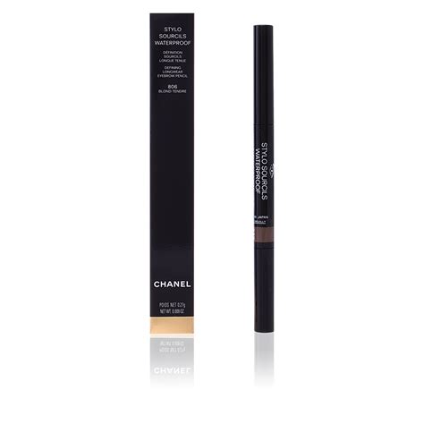 chanel stylo sourcils waterproof 806 blond tendre